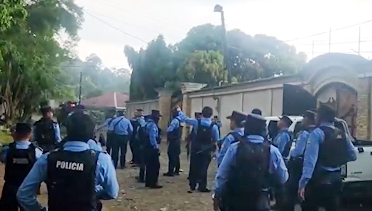 Photo: HONDURAS NATIONAL POLICE HANDOUT
