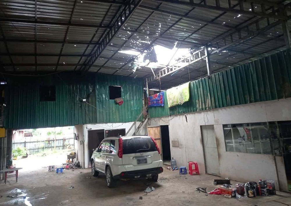 ဖားကန့်တွင် လက်နက်ကြီးကျပြီး အရပ်သား ၂ ဦးဒဏ်ရာရ