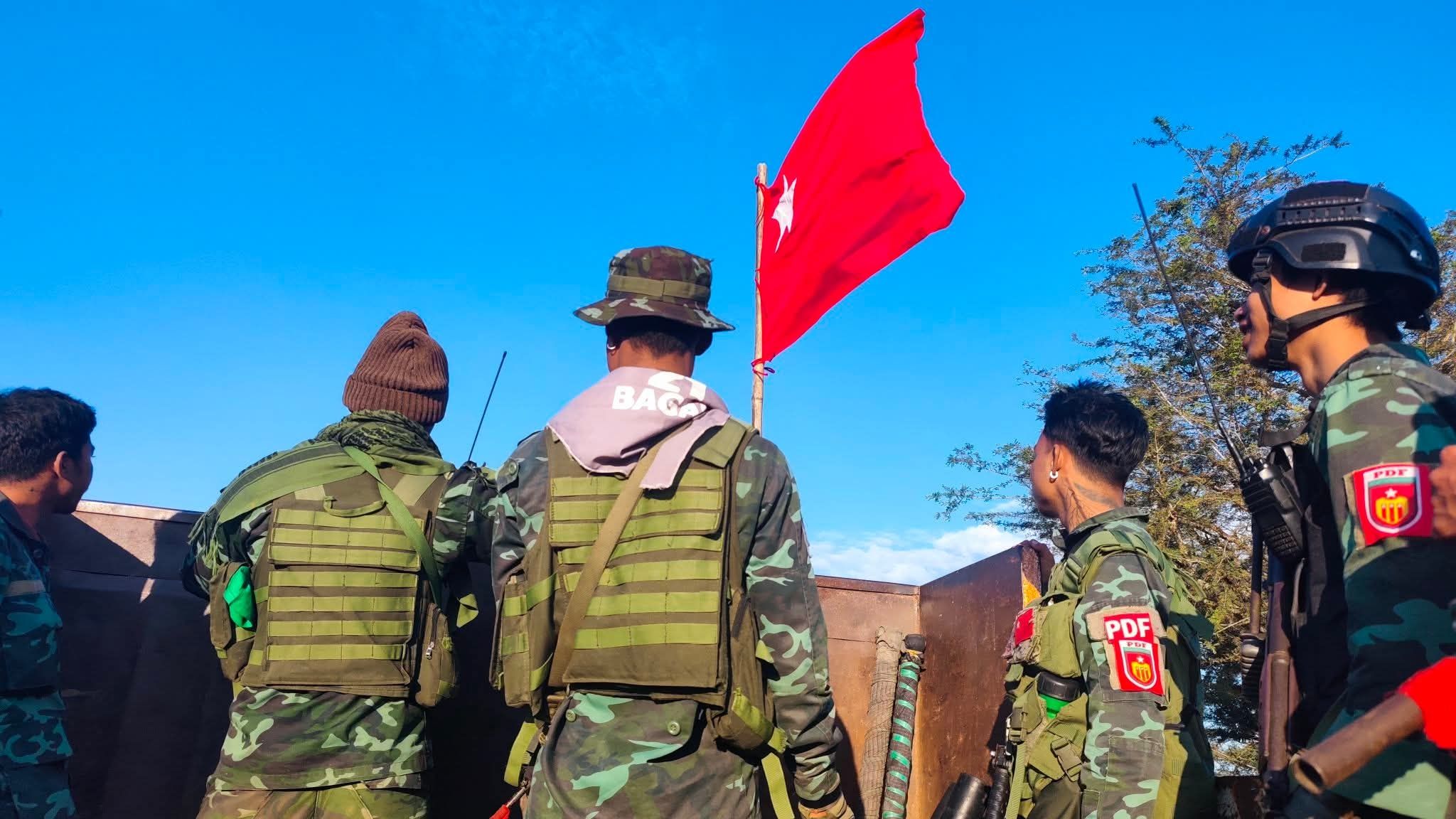 ပုဂံညောင်ဦးတွင် Local PDF များ ပူးပေါင်းပြီး တပ်ပေါင်းစုဖွဲ့စည်း