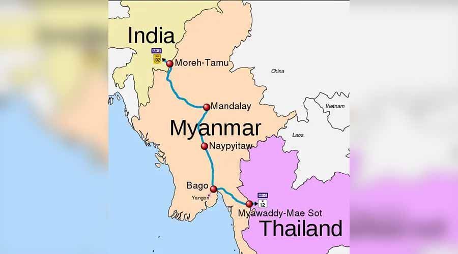 ၃ နိုင်ငံ အဝေးပြေးလမ်းစီမံကိန်း ပြန်စရန် စစ်ကိုင်းတိုင်းထဲက လမ်းပိုင်းများကို စစ်တပ် ထိုးစစ်ဆင် 