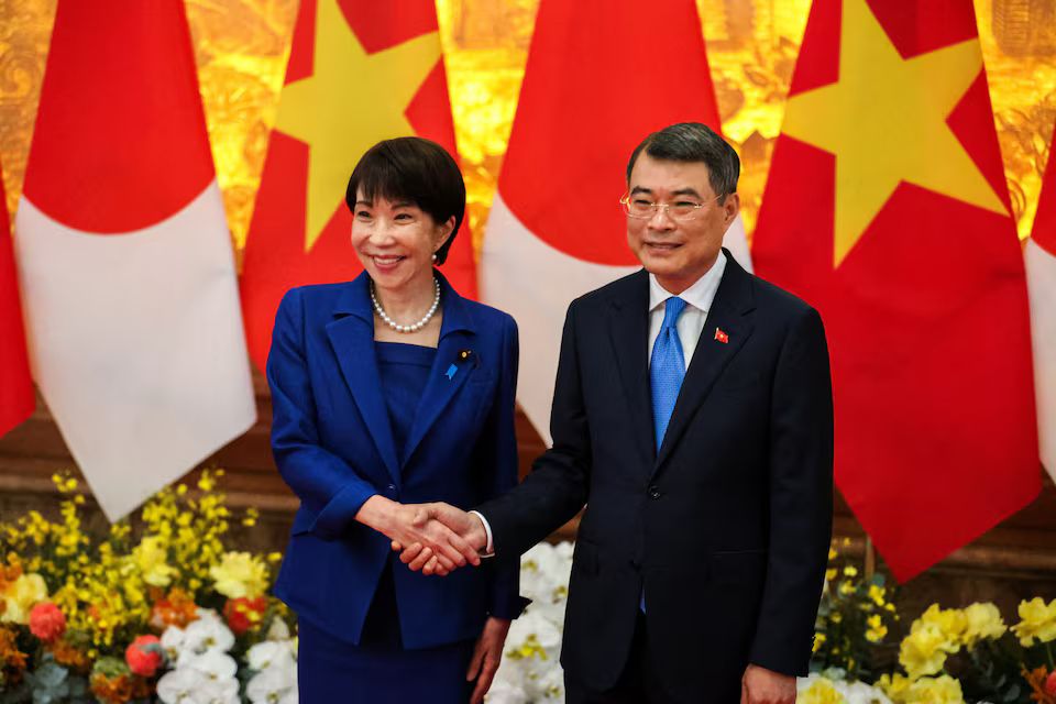 ဂျပန်နှင့် ဗီယက်နမ်ခေါင်းဆောင် ၂ ဦး ဟနွိုင်းမြို့တော်၌ တွေ့ဆုံ