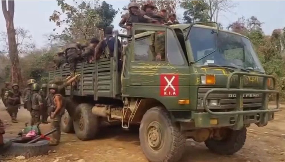 ပူတာအို၊ ခေါင်လန်ဖူးမြို့နယ်၌ စစ်ရေးတင်းမာနေ 