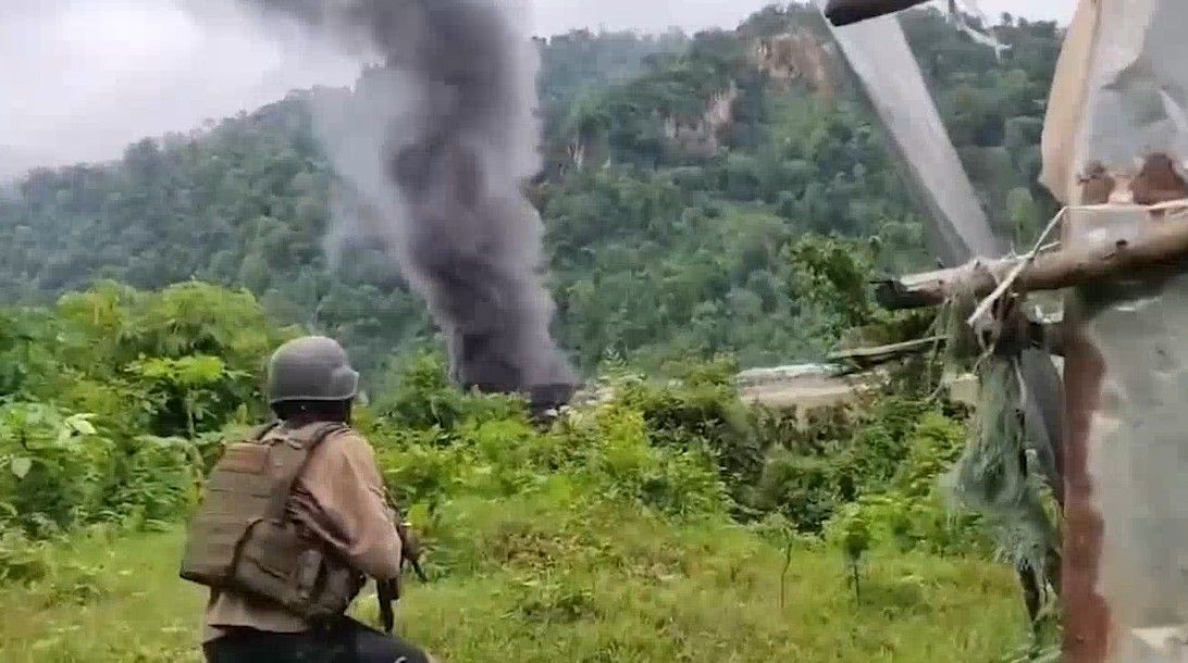 ဗန်းမော်တွင် စစ်ရေးလှုပ်ရှားနေသည့် စစ်တပ်ကို KIA ပူးပေါင်းတပ် တိုက်ခိုက်ရှင်းလင်း