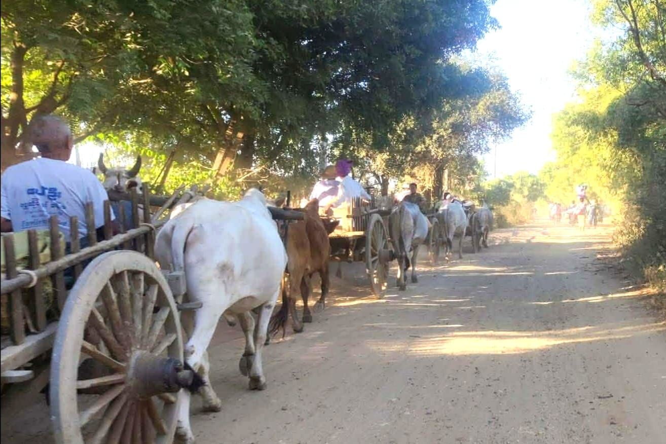 ကနီမြို့နယ် စစ်ရှောင်ပြည်သူများ။ (Photo: စစ်ကိုင်းပြည်သူဖေးမကူကွန်ရက်)