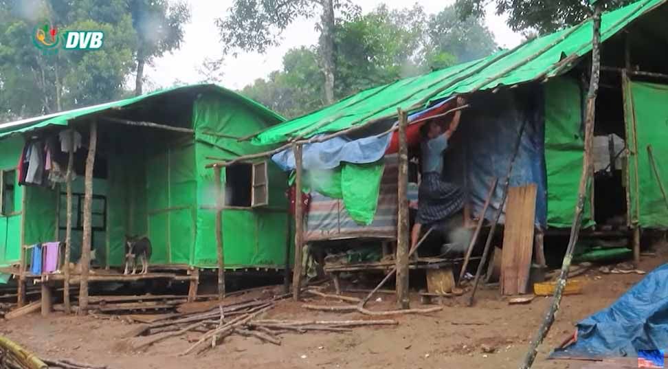 ကရင်နီစစ်ဘေးရှောင်စခန်း (ပုံဟောင်း)။ (Photo: DVB)