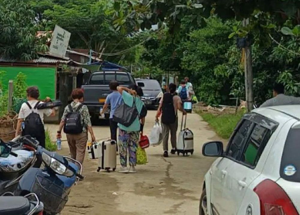 ထန်းတပင်တွင် ဒေသဖွံ့ဖြိုးရေးလုပ်နေသည့် တောင်ကိုရီးယားအဖွဲ့ကို စစ်တပ်က နှင်ထုတ်
