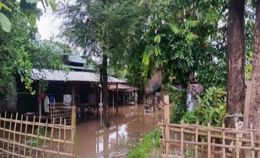 ကျုံပျော်တွင် ကျေးရွာ ၁၀ ရွာကျော် ရုတ်တရက် ရေဝင်နစ်မြုပ်နေ