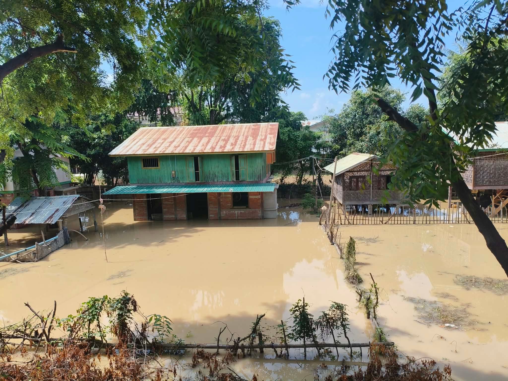 ကျုံပျော် ရေဘေးသင့်ပြည်သူ ၁၀,၀၀၀ ကျော် စားနပ်ရိက္ခာ အခက်အခဲကြုံနေ
