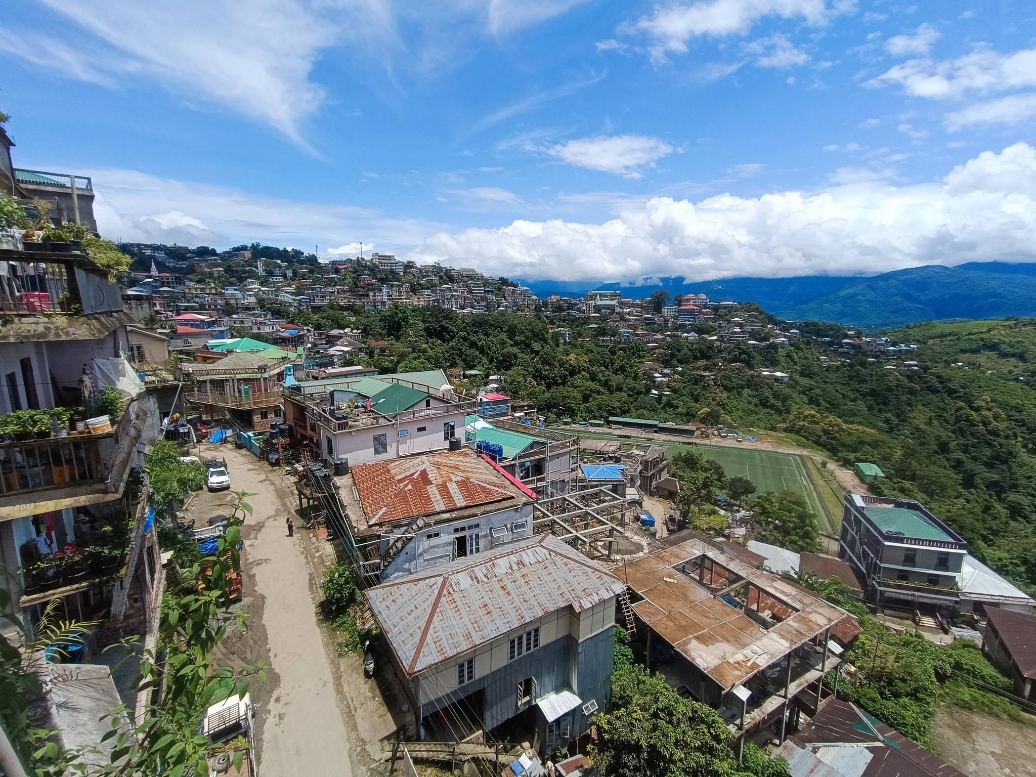 လောင်တလိုင်မြို့။ (Photo: DVB)