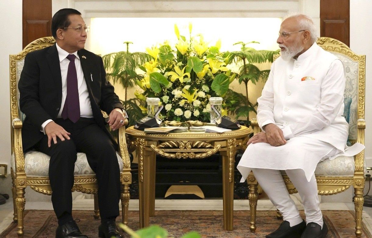 မြန်မာစစ်အာဏာရှင်နှင့် အိန္ဒိယဝန်ကြီးချုပ်တို့ တွေ့ဆုံရာ၌ ဒေါ်အောင်ဆန်းစုကြည်ကိစ္စ ဆွေးနွေး