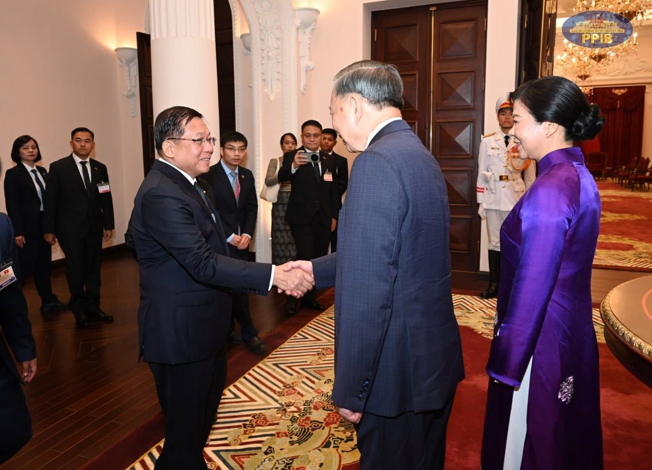 စစ်အာဏာရှင်သမ္မတ ဗီယက်နမ်ခရီးစဉ်အတွင်း စီးပွားရေး နားလည်မှုစာချွန်လွှာ ၇ ခု ရေးထိုး 