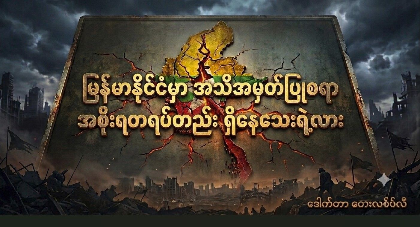 မြန်မာနိုင်ငံမှာ အသိအမှတ်ပြုစရာ အစိုးရတရပ်တည်း ရှိနေသေးရဲ့လား