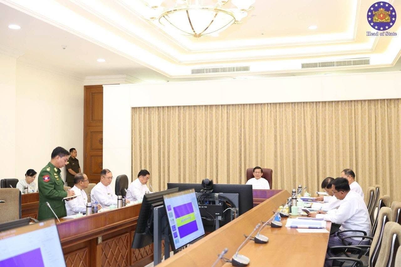 အခြေခံဥပဒေပြင်ရန် စစ်အာဏာရှင်သမ္မတက လွှတ်တော်ကို ညွှန်ကြားစာပို့