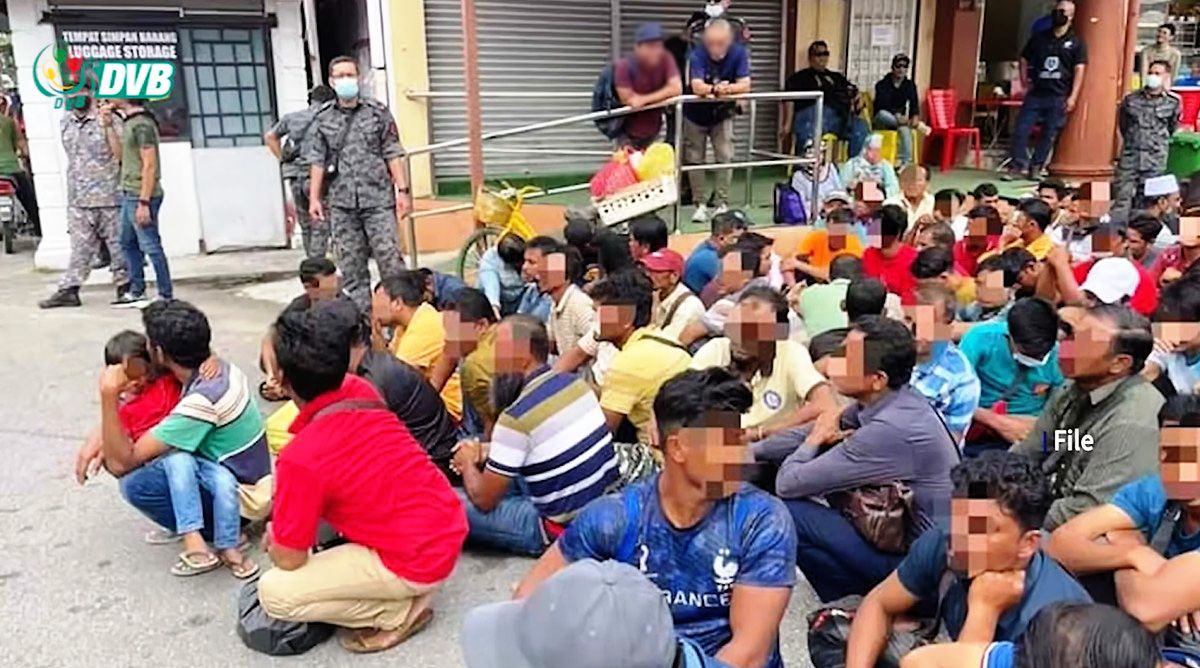 မလေးရှားတွင် အထောက်အထားမဲ့ မြန်မာများ ဖမ်းခံရပြီး လွတ်ရက်စေ့သော်လည်း ပြန်မလွတ်