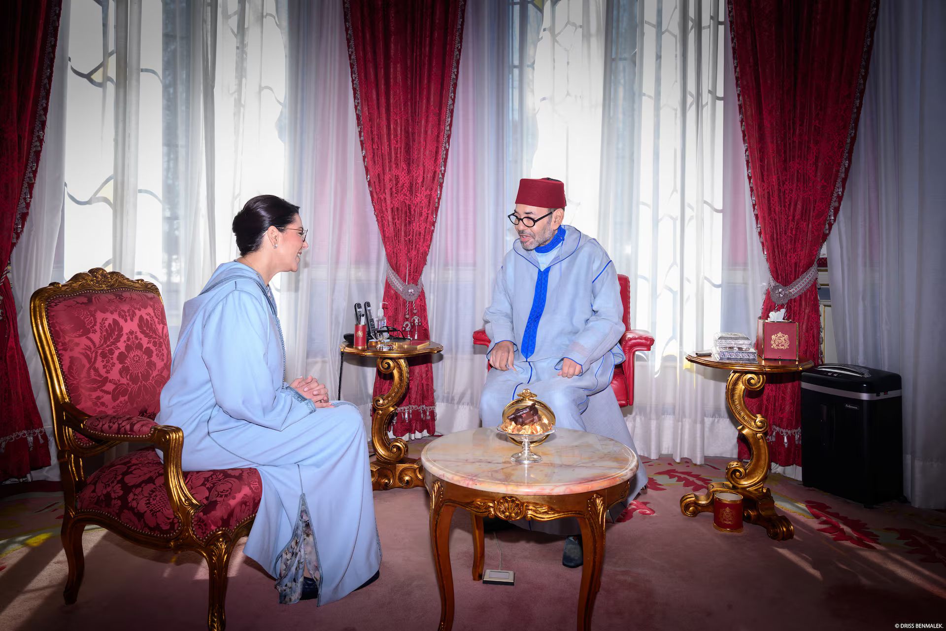 Photo: Moroccan Royal Palace/Handout via REUTERS