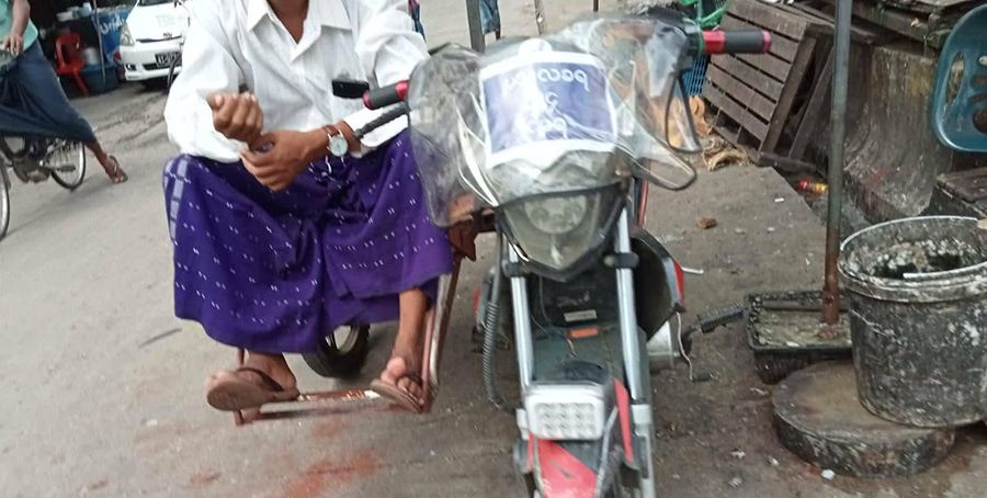 ရန်ကုန်တွင် ဆိုင်ကယ်ကို ဘေးတွဲပြောင်းလျှင် ထောင်ဒဏ်နှင့်ငွေဒဏ် ချမှတ်ခံရမည်