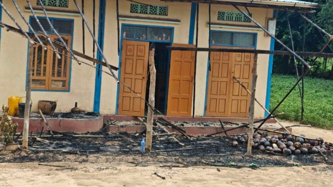မြိုင်မြို့နယ်တွင် စစ်တပ်က ပြည်သူ ၈ ဦးထက်မနည်း ဖမ်းဆီးသတ်ဖြတ်၊ အိမ် ၆ လုံး မီးရှို့ဖျက်ဆီး