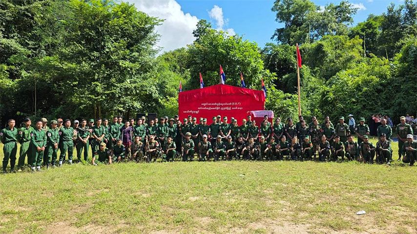 NUG ကွပ်ကဲမှုအောက်၌ SRF ရဲဘော်များတော်လှန်ရေး ဆက်လုပ်မည် 