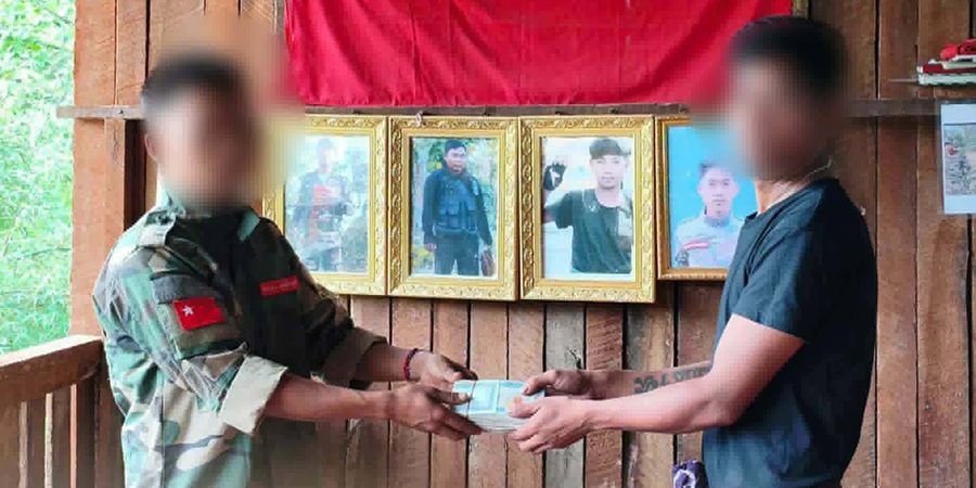   ဂန့်ဂေါတွင် စစ်မှုထမ်းတပ်သားသစ် ၁ ဦး လက်နက်ခဲယမ်းများဖြင့် အလင်းဝင်