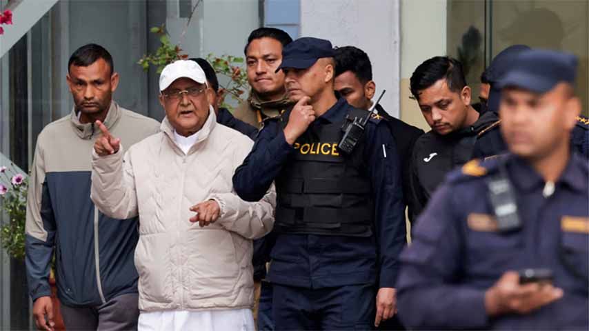 နီပေါဝန်ကြီးချုပ်ဟောင်း အိုလီ ဖမ်းဆီးခံရ 