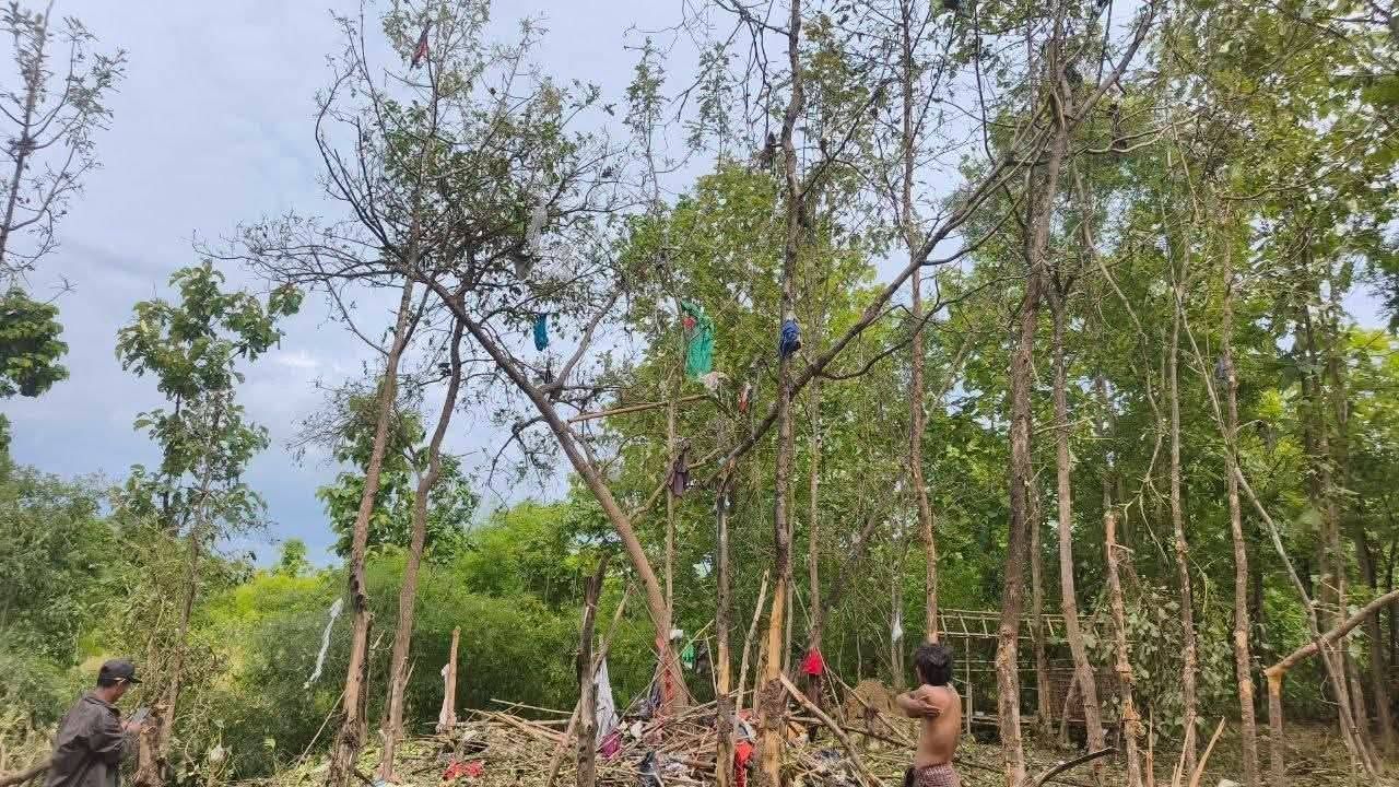 Photo: သာဟာဝတီခရိုင် တော်လှန်ရေးတပ်ဖွဲ့ဝင်တဦး