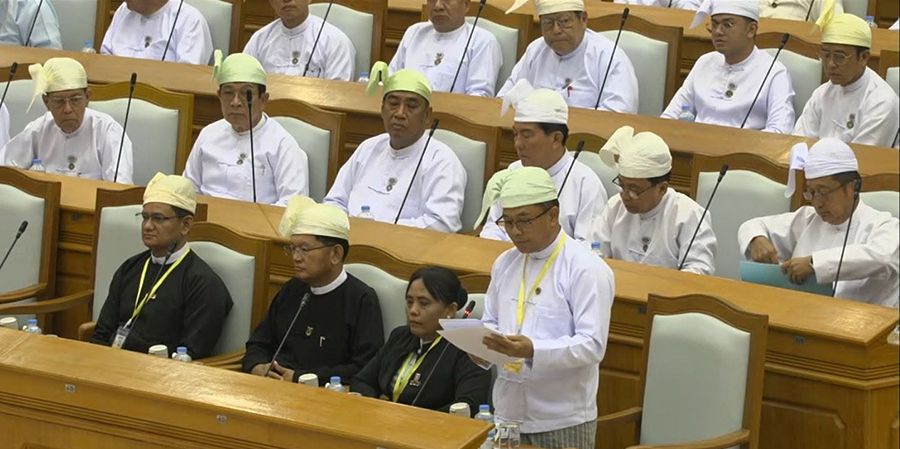 အာဆီယံမူ ၅ ရပ်ကို တုံ့ပြန်ရန်အဆို လွှတ်တော်အတည်ပြု