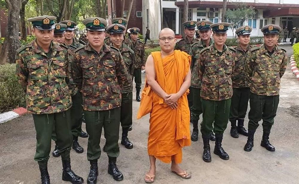 စစ်တပ်လော်ဘီ ပေါက်ကိုယ်တော်နှင့် မဘသကိုယ်တော် ဦးသုစိတ္တတို့၏ Tiktok အကောင့် ဖယ်ရှားခံရ