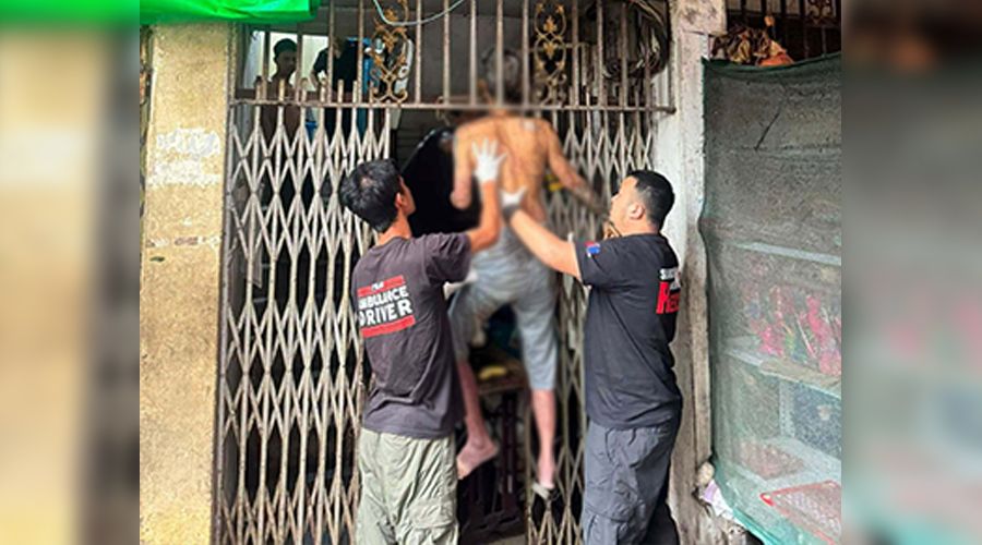 ပုဇွန်တောင်တွင် တိုက်ခန်း သံပန်းတံခါးညပ်ပြီး အမျိုးသား ၁ ဦး သေဆုံး 