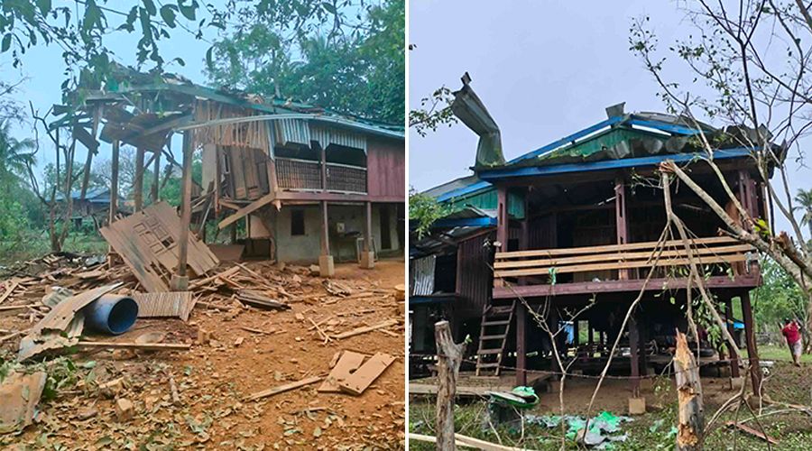 ဖာပွန်လမ်းတွင် စစ်ကြောင်းများ ရှေ့ဆက်တိုးနိုင်ရန် ရွာများကို ဒရုန်းဖြင့်ဗုံးကြဲ