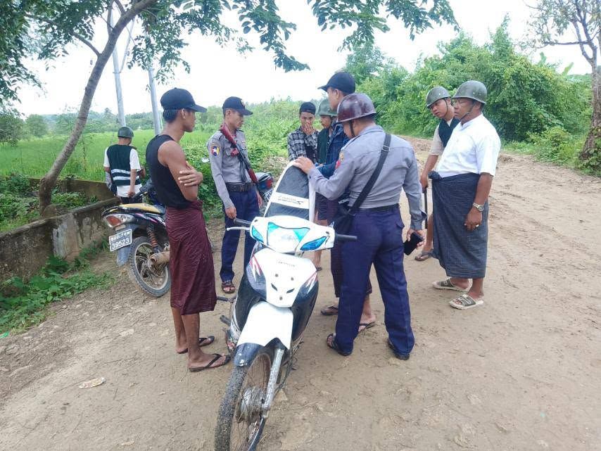 Photo: ငပုတောမြို့နယ် ရဲတပ်ဖွဲ့နှင့်နီးစပ်သူတဦး