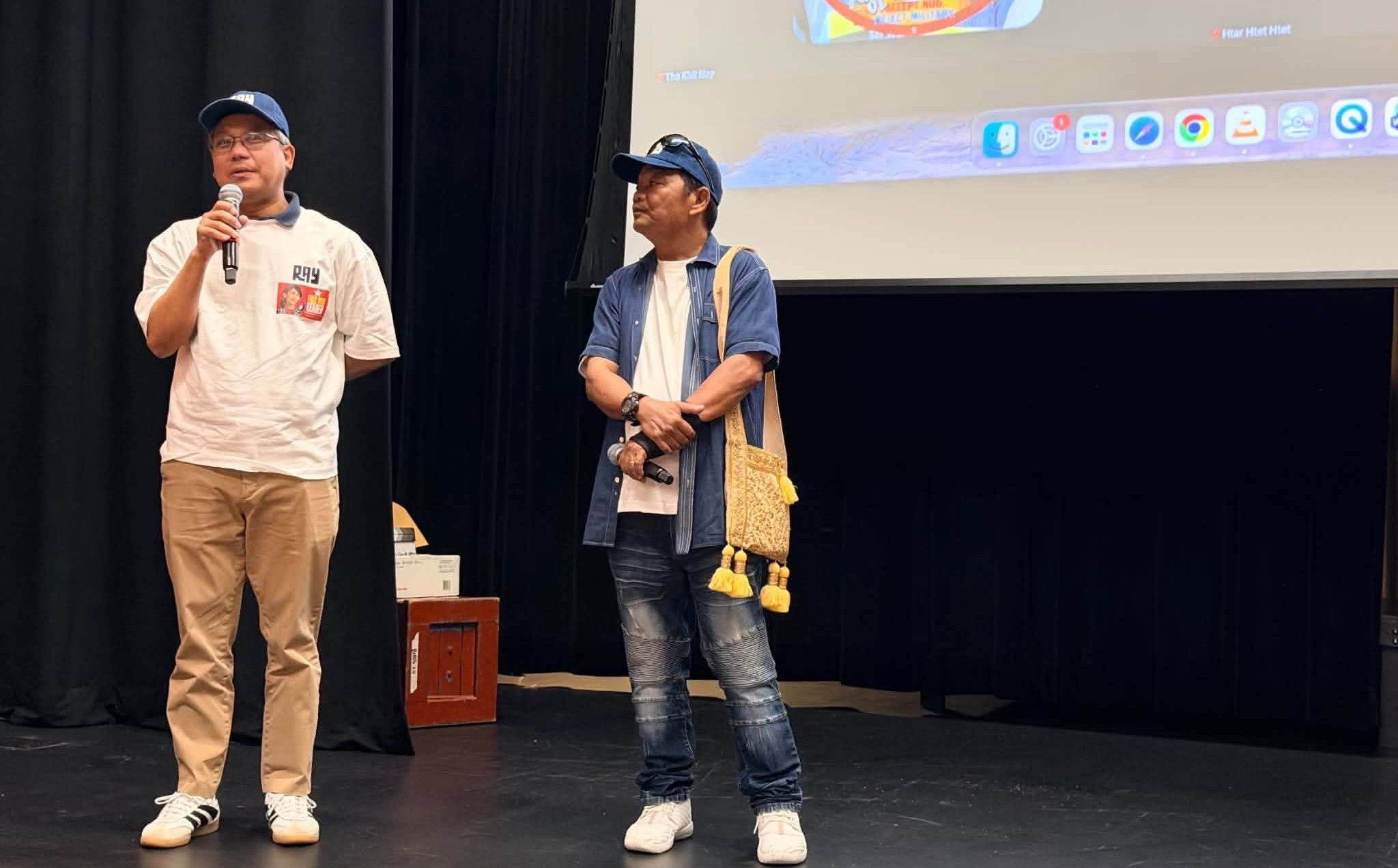 နယူးယောက်မြို့ "RAY" ရုပ်ရှင်ပြပွဲ သံအမတ်ကြီး ဦးကျော်မိုးထွန်း တက်ရောက်အားပေး