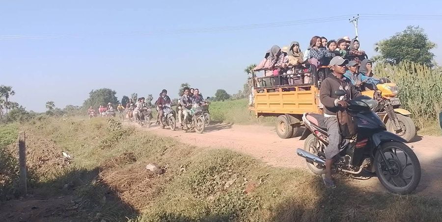 စိုင်ပြင်မြို့ကို ဦးတည်သည့် စစ်ကြောင်းကြောင့် ဒေသခံသိန်းချီ စစ်ရှောင်နေရ