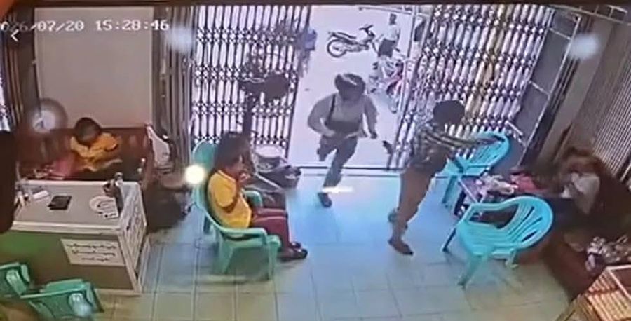 မန္တလေးတွင် ရွှေဆိုင်ဓားပြတိုက်ခံရပြီး ရွှေ ၁ ပိဿာဝန်းကျင် ပါသွား