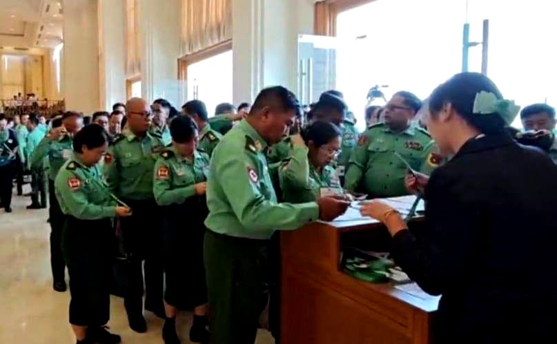 ရပ်နားထားသည့် စစ်အာဏာရှင်လွှတ်တော် အစည်းအဝေးများ ပြန်စမည်