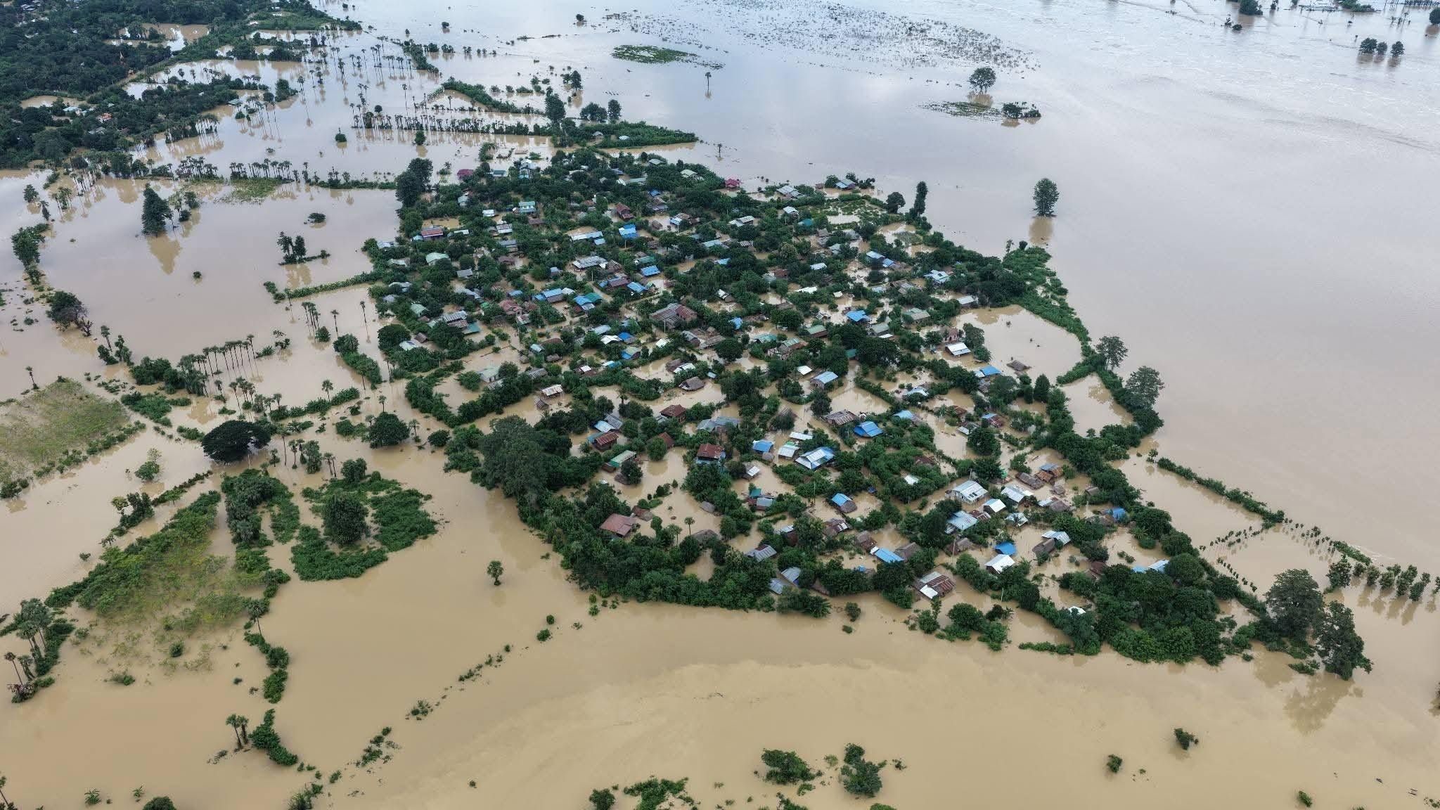 စစ်ကိုင်းတိုင်းအထက်ပိုင်း ရေဘေးသင့်ပြည်သူများ အရေးပေါ်အကူအညီလိုအပ် 