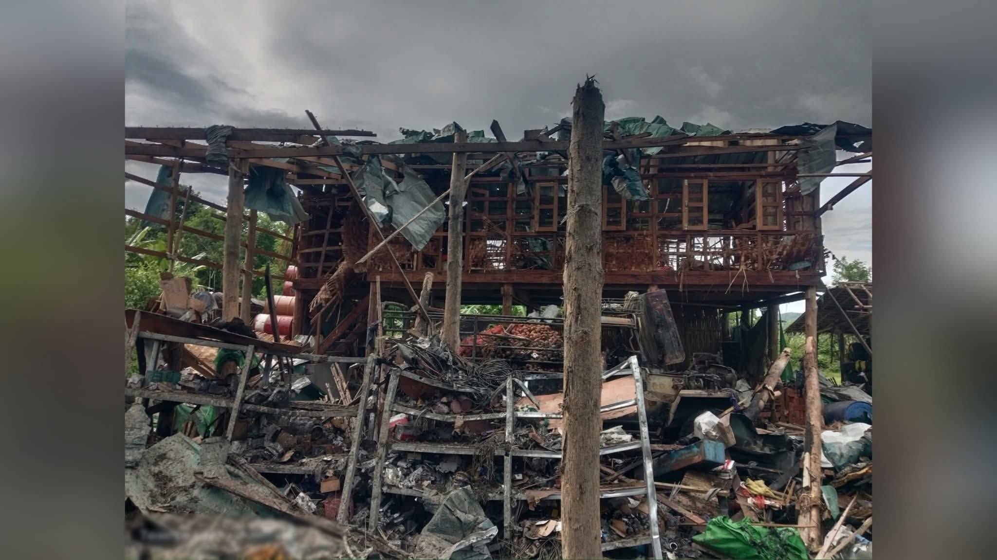 ဆောမြို့နယ်၌ စစ်တပ် လေကြောင်းတိုက်ခိုက်မှုကြောင့် ကလေးငယ် အပါအဝင် ၂ ဦး သေဆုံး 
