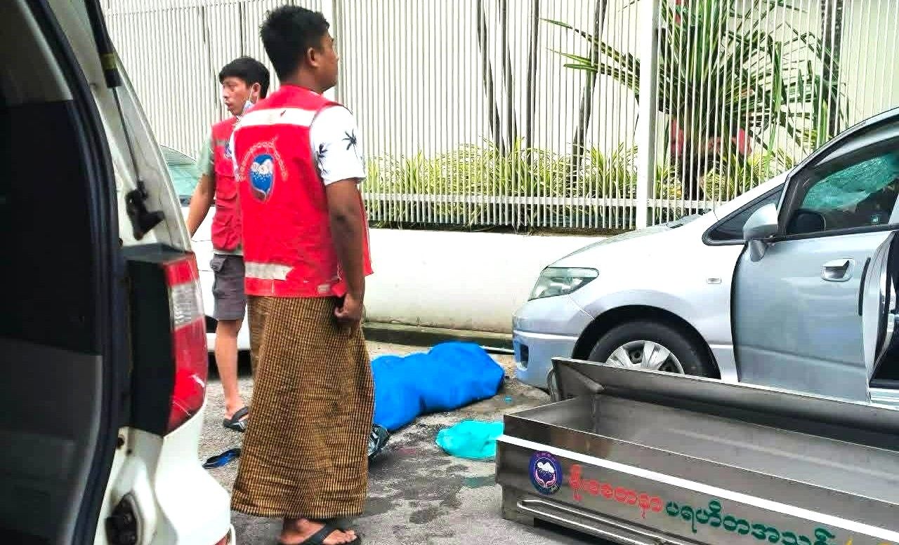 ရန်ကုန် ဆီဒိုနားဟိုတယ် အထပ်မြင့်ပေါ်မှ အမျိုးသား ၁ ဦး ကျသေဆုံး