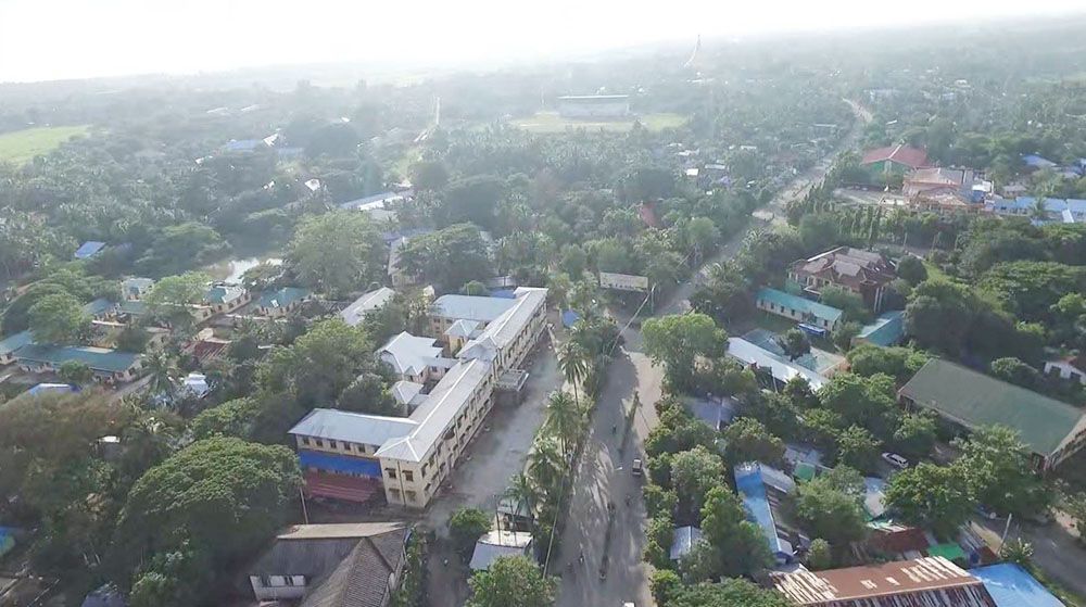 စစ်တွေမြို့။ (Photo: DVB)