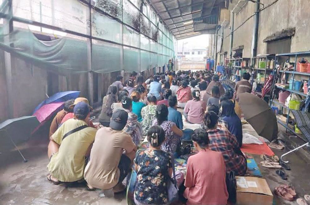 Spring Moon အထည်ချုပ်ရုံ လုပ်ခတိုးတောင်းဆိုမှု မပြေလည်သေး