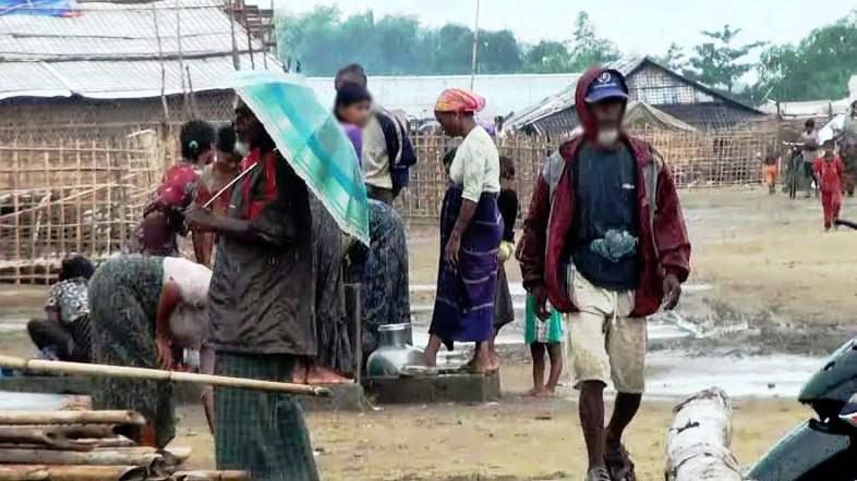 သဲချောင်း မွတ်စလင်ဒုက္ခသည်စခန်း။ (Photo : DVB)