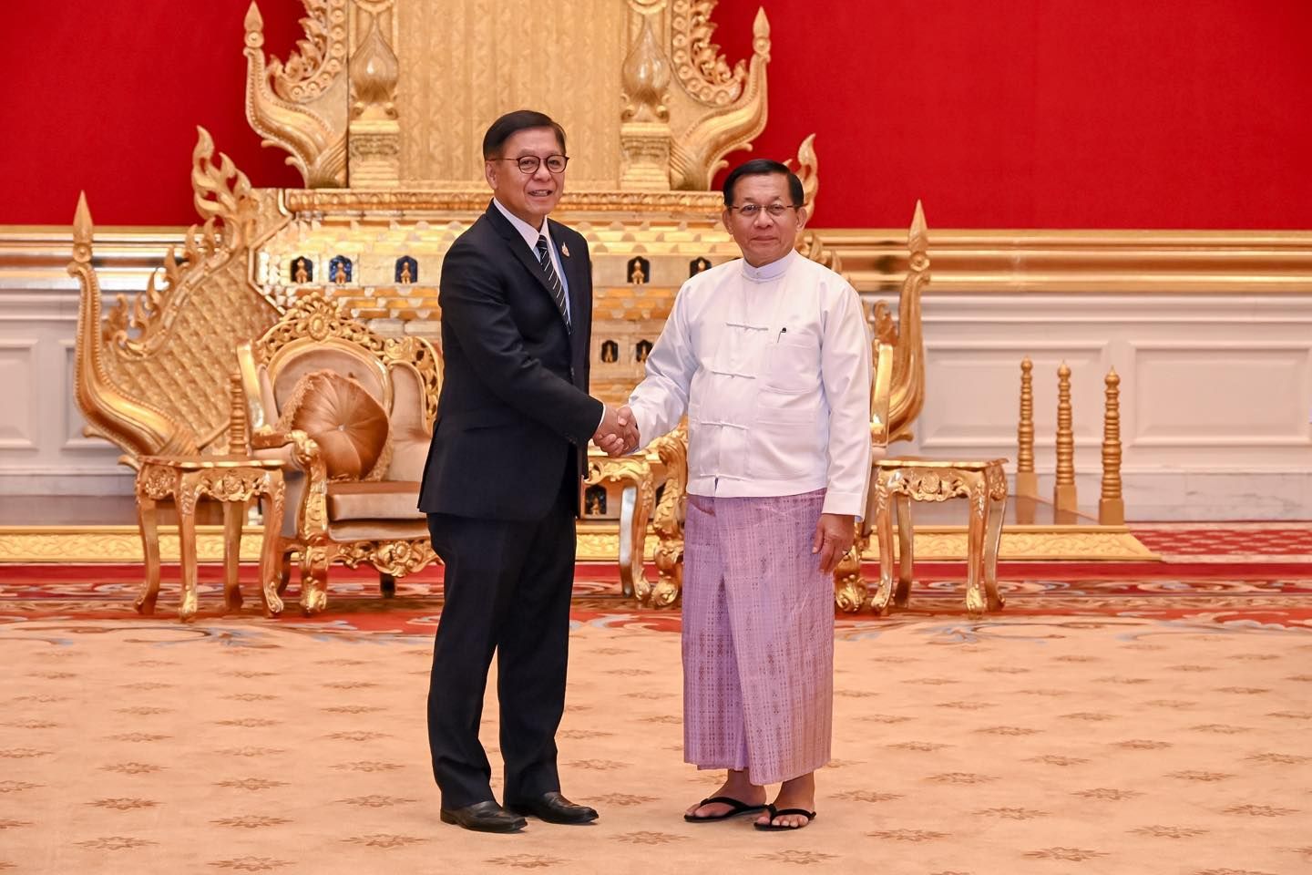 နေပြည်တော်ရောက် ထိုင်းနိုင်ငံခြားရေးဝန်ကြီးနှင့် စစ်အာဏာရှင် တွေ့ဆုံ  