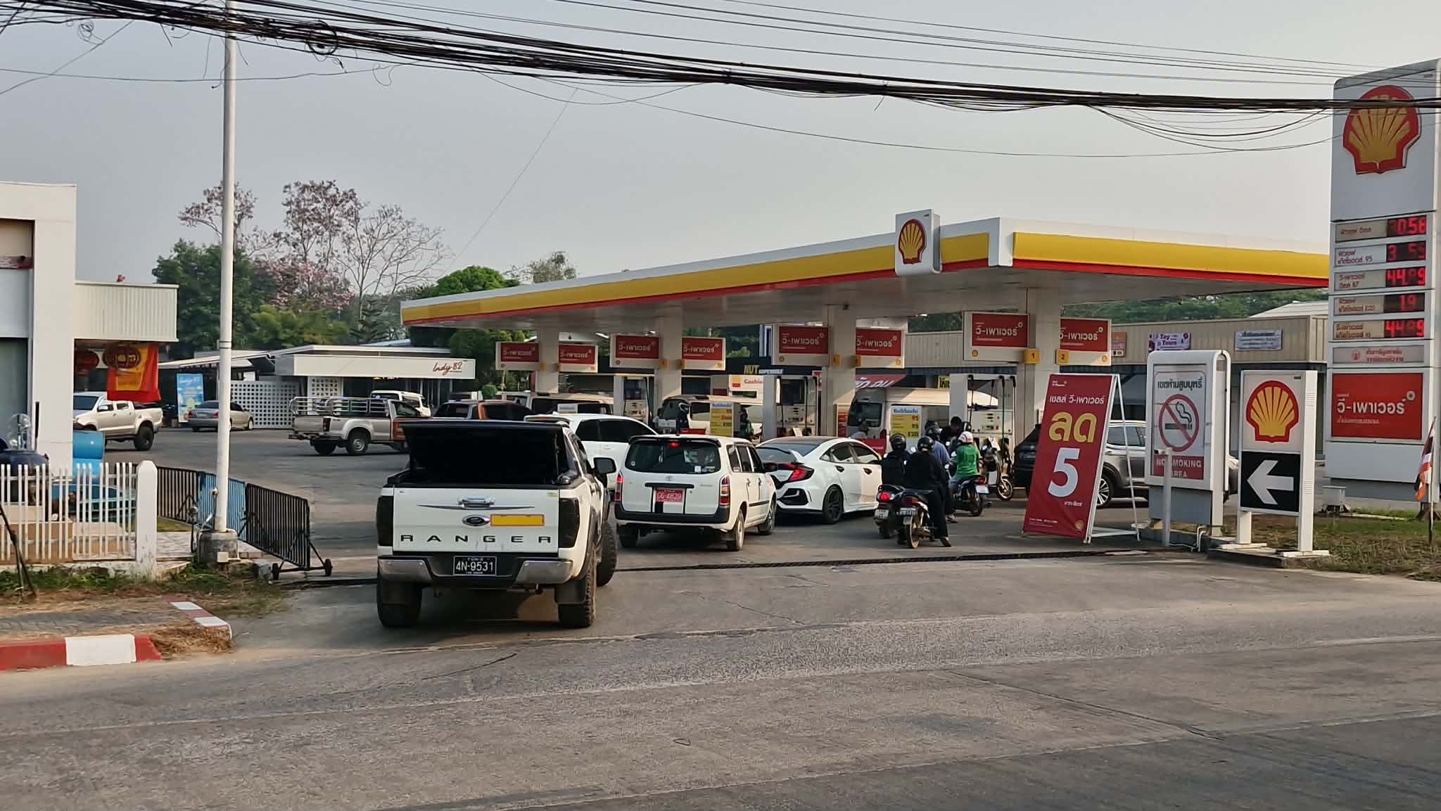 ထိုင်းတွင် ဒီဇယ်လောင်စာဆီ ဈေးတက်