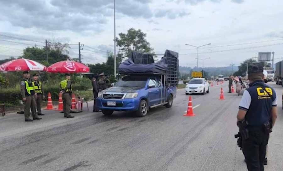နယ်စပ်ကျားဖြန့်ဆီပို့မည့် နိုင်ငံခြားသား ၉ ဦးကို မြန်မာယာဉ်မောင်း ၁ ဦးနှင့်အတူ ဖမ်းမိ
