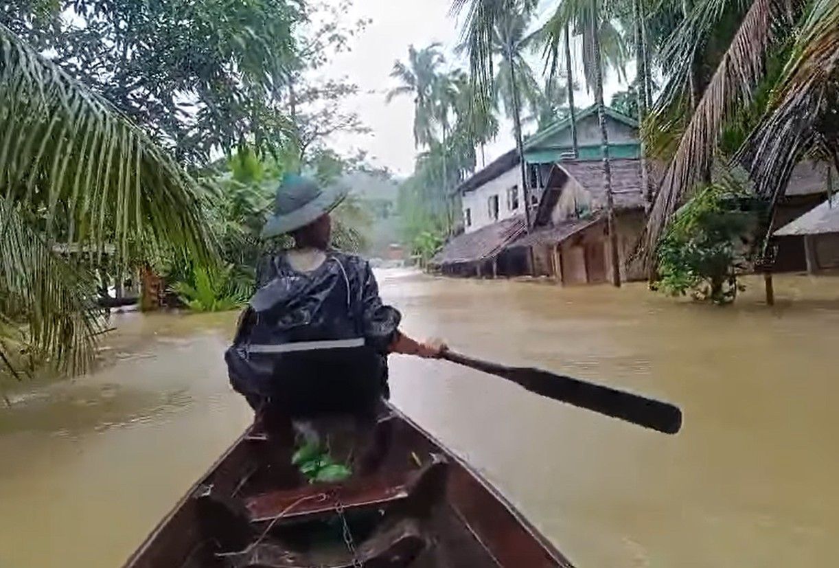 တနင်္သာရီ ရေဘေးသင့်ပြည်သူများ ဆေးဝါးနင့်စားနပ်ရိက္ခာ အရေးပေါ်လိုအပ်