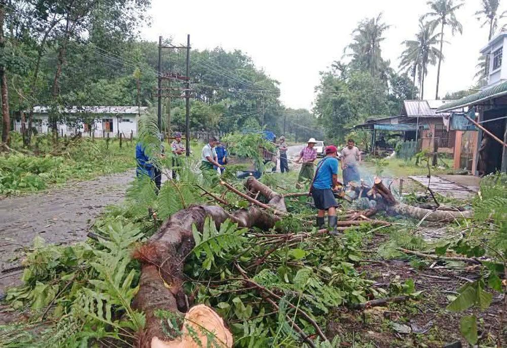 Photo: မြန်မာနိုင်ငံ မီးသတ်တပ်ဖွဲ့