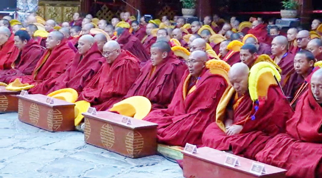 ရဟန်း ၁၃ ပါးကို တိဘက်ဗုဒ္ဓဘာသာ ပါရဂူဘွဲ့နှင့် ညီမျှသည့် ဂီရှီလာရမ်ပါဘွဲ့ ချီးမြှင့် 