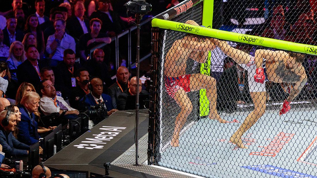 ထရမ့်ပ် ၈၀ ပြည့်မွေးနေ့ အိမ်ဖြူတော်၌ UFC ထိုးသတ်ပွဲ ဆင်နွှဲ (ဓာတ်ပုံ)