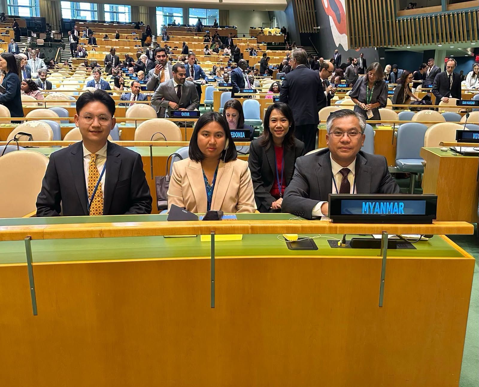 သံအမတ်ကြီးဦးကျော်မိုးထွန်းကို တရားစွဲထားဟု စစ်အာဏာရှင် ထုတ်ပြန် 