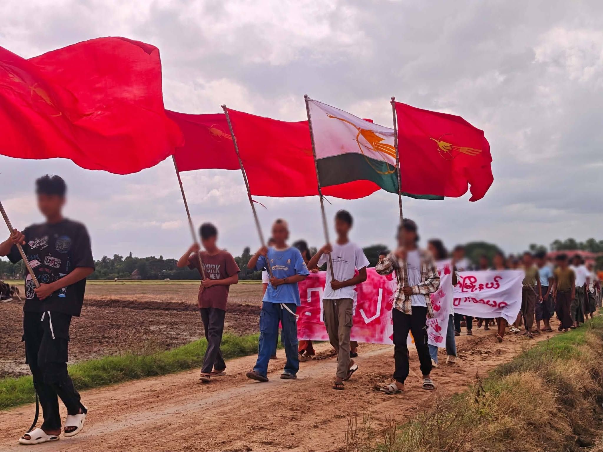 ၆၄ နှစ်ပြည့် ဆဲဗင်းဂျူလိုင် ကျောင်းသားအရေးတော်ပုံချီတက်ပွဲ ဝက်လက်မြို့နယ်၌ ကျင်းပ 