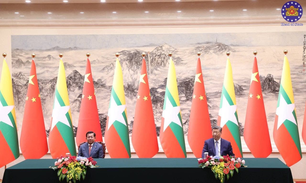 မြန်မာနှင့် ဘက်စုံမဟာဗျူဟာမြောက် ပူးပေါင်းဆောင်ရွက်ရန် ဆန္ဒရှိဟု တရုတ်သမ္မတပြော